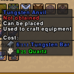 Not Obtained Tooltip