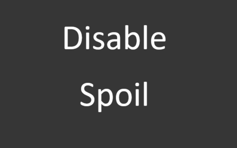 DisableSpoil