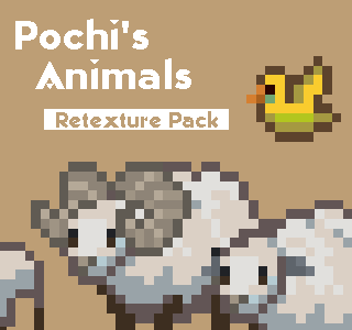 Pochi’s Animals : Retexture Pack