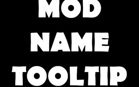 Mod Name Tooltip