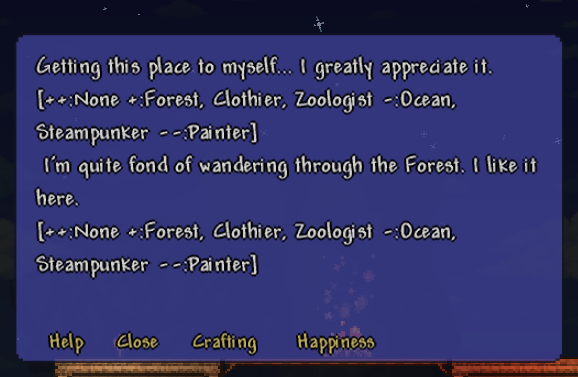 NPC Happiness Helper — screenshot 1