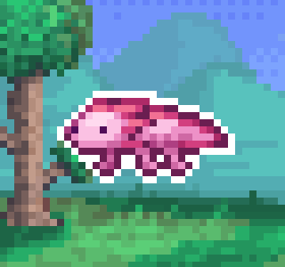 Axolotl replaces Baby Shark pet