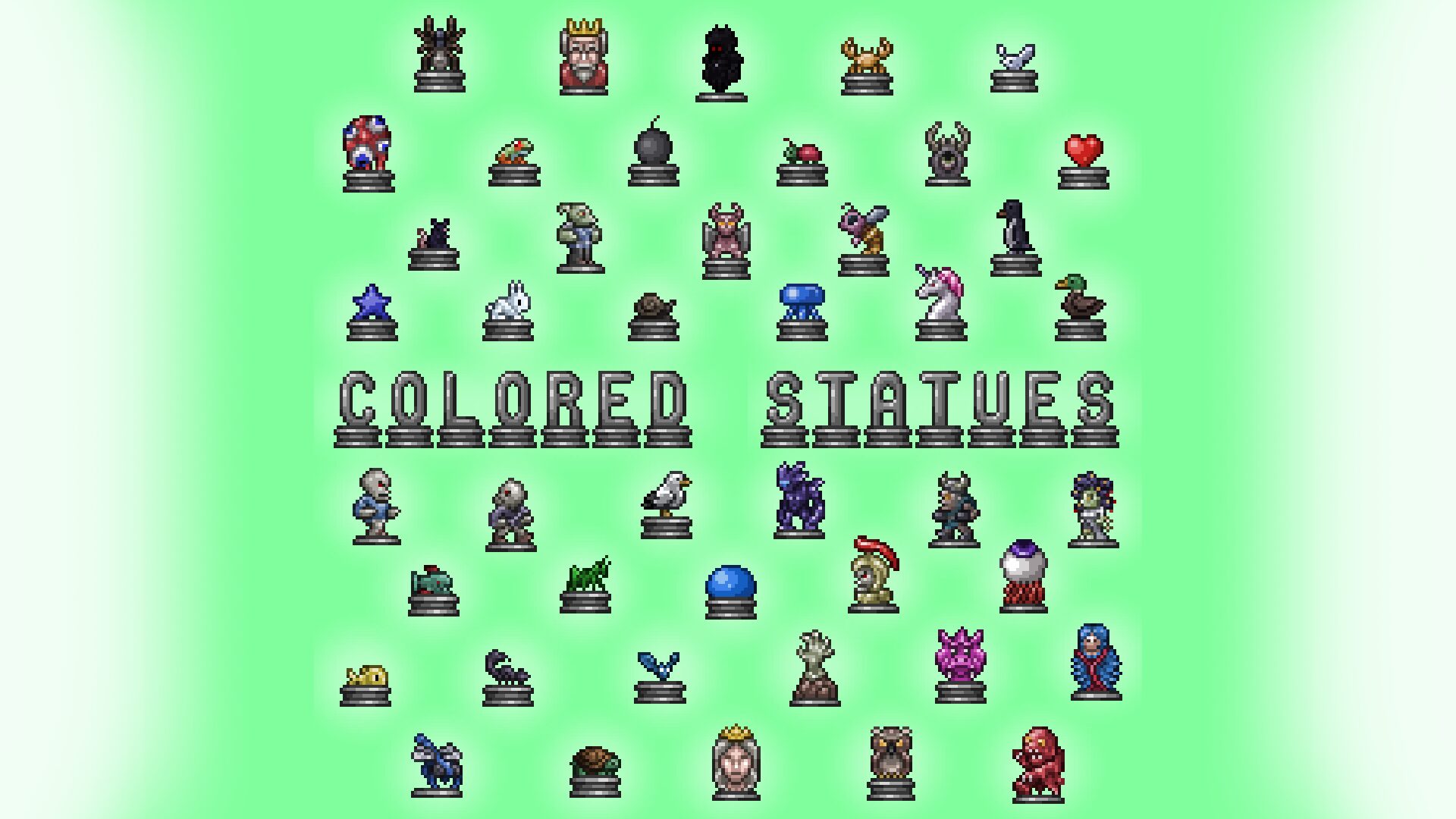 Colored Statues (Unfinished) — screenshot 1