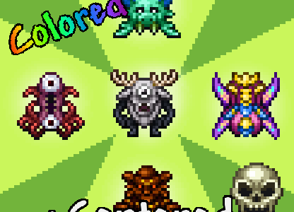 Centered Boss Colored Relics