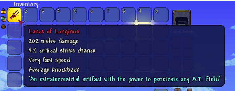 Lance of Longinus — screenshot 2