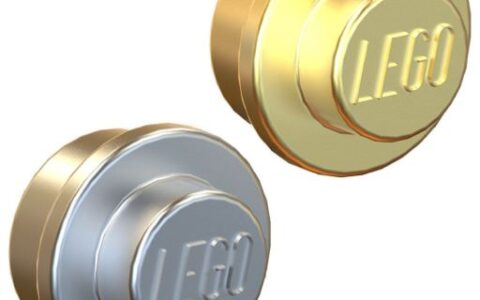 Lego studs coins