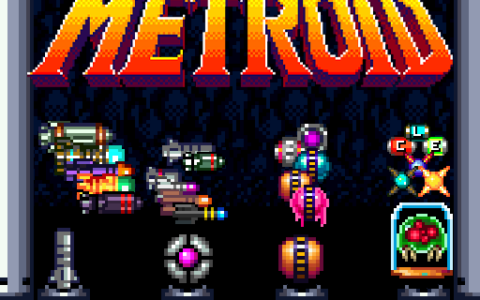 Super Metroid Items and Equipables