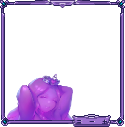 Waifu Queen Slime Minimap Border