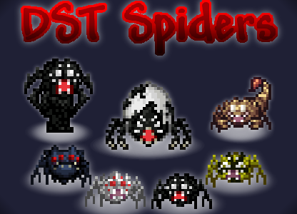 Don’t Starve styled Spiders