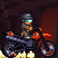 Goat Skull to Motorcycle Mount