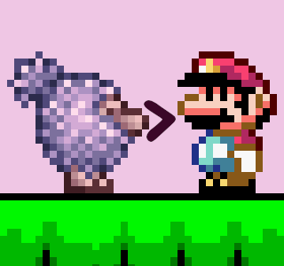 Mario instead of Flinx Minion