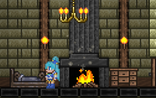Dryad Aqua – Konosuba (Terraria 1.4.5) — screenshot 6
