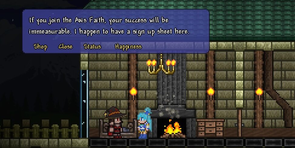 Dryad Aqua – Konosuba (Terraria 1.4.5) — screenshot 10