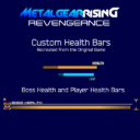 Metal Gear Rising Custom Health Bars