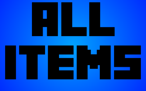 Terraria All Items