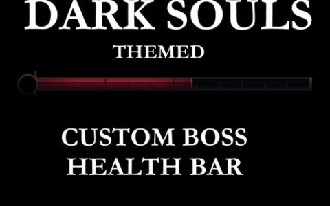 Dark Souls Boss Health Bar