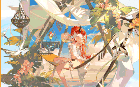 史尔特尔 缤纷奇境 Surtr_Colorful Haven 《明日方舟Arknights》