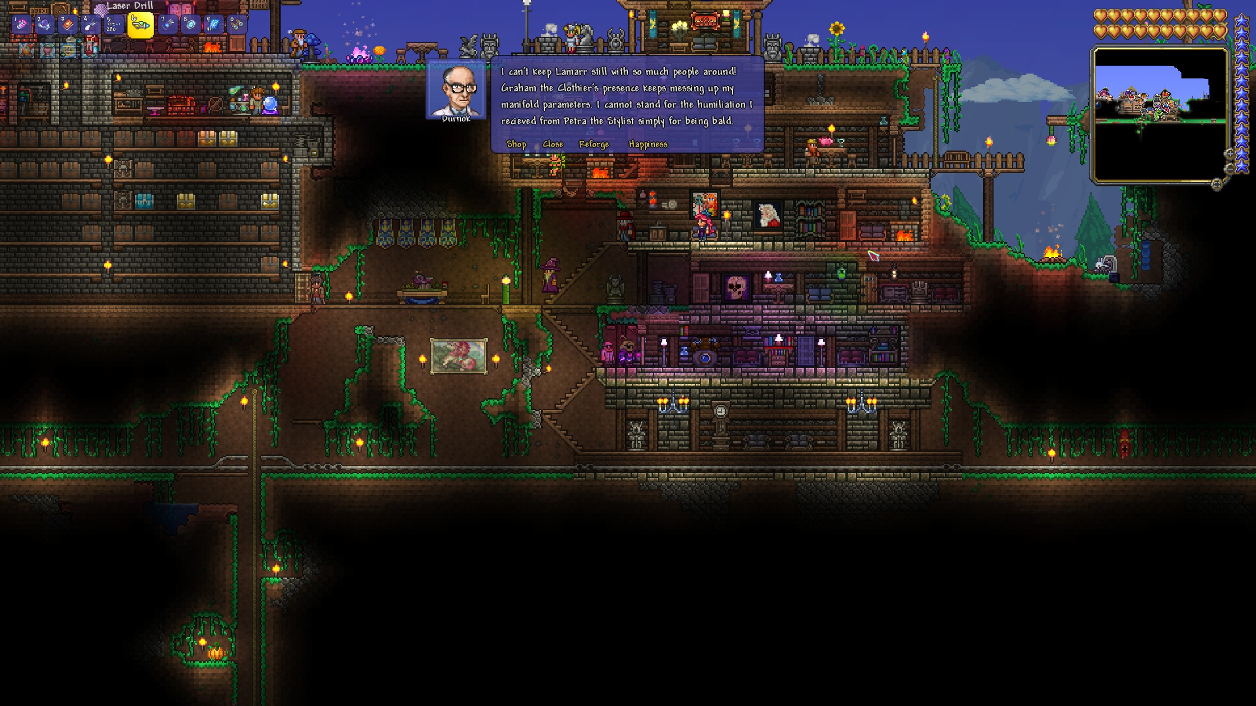Dr Kleiner replaces the Goblin Tinkerer — screenshot 1