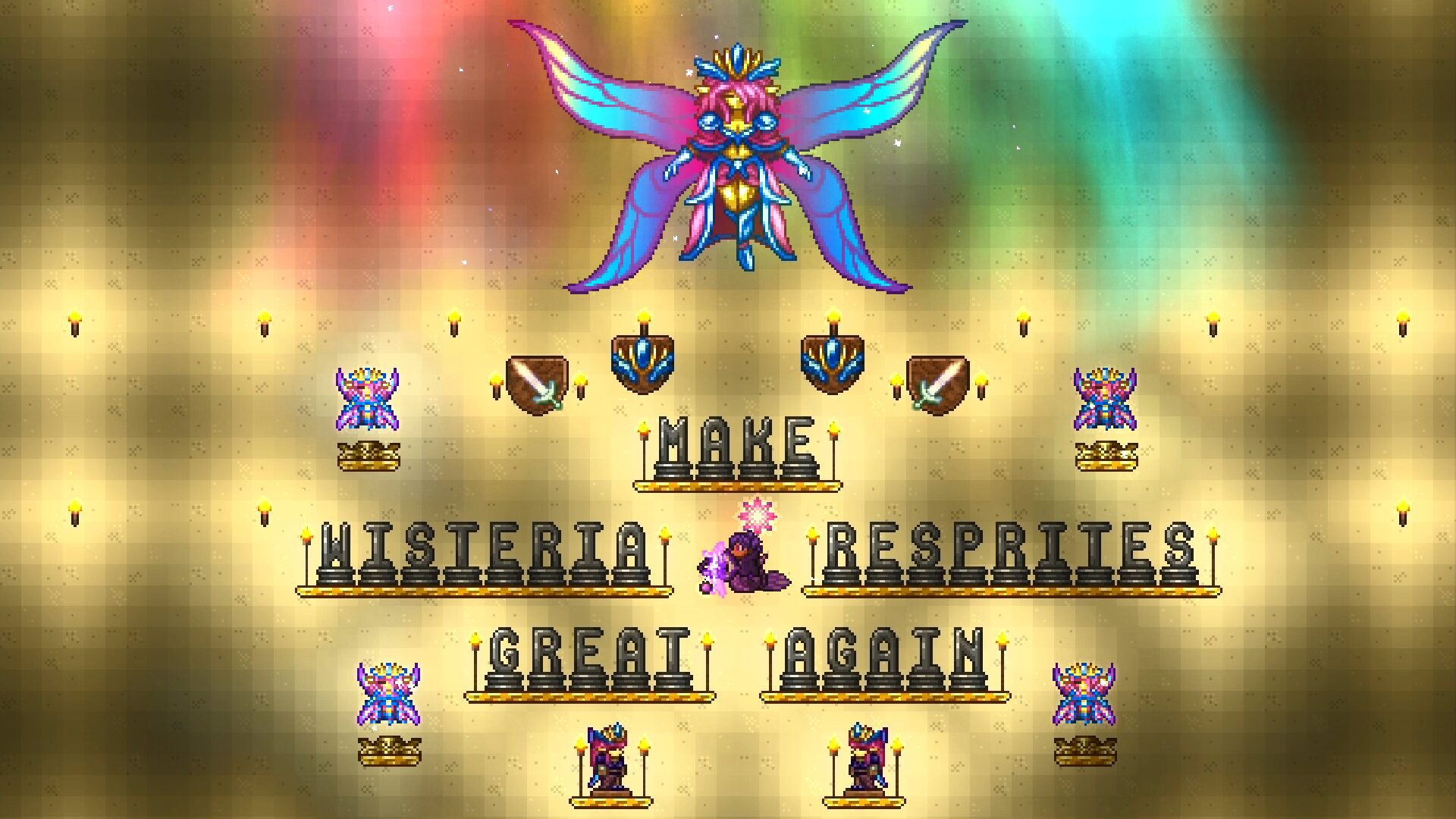 Wisteria Resprites EoL (Empress of Light) ONLY + Pet, Mask, Trophy & Relic — screenshot 2