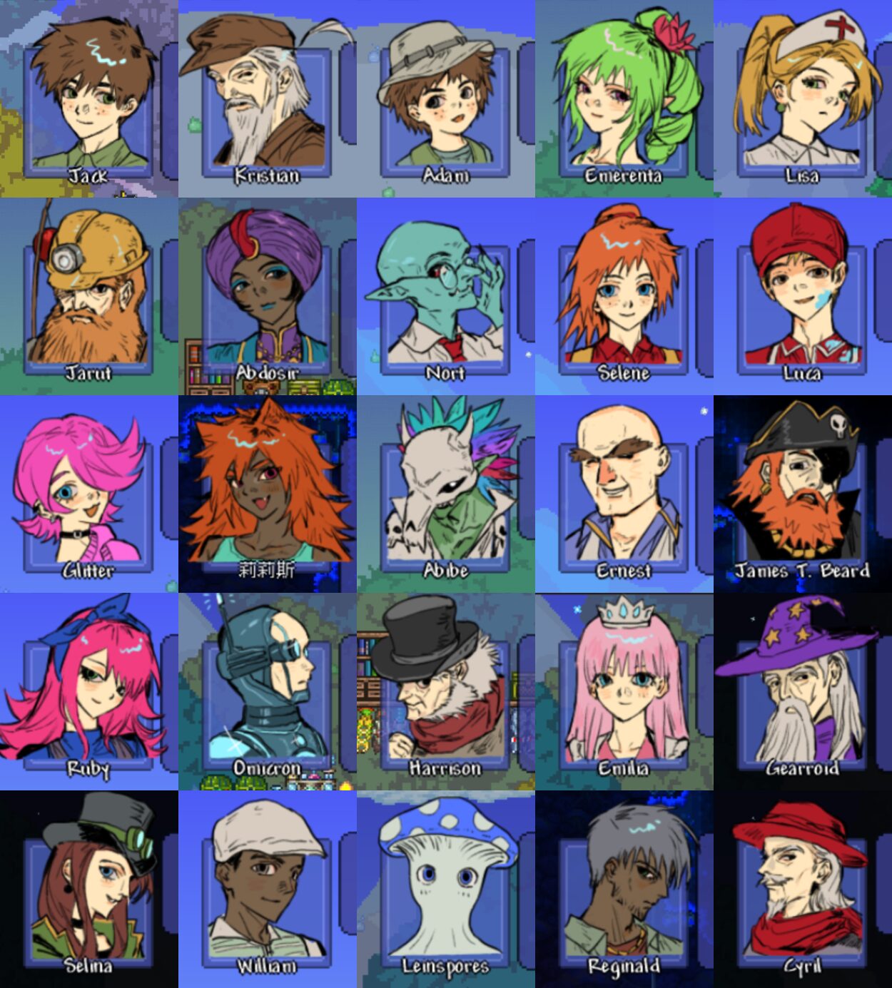 Redrawn NPC portraits616 — screenshot 1
