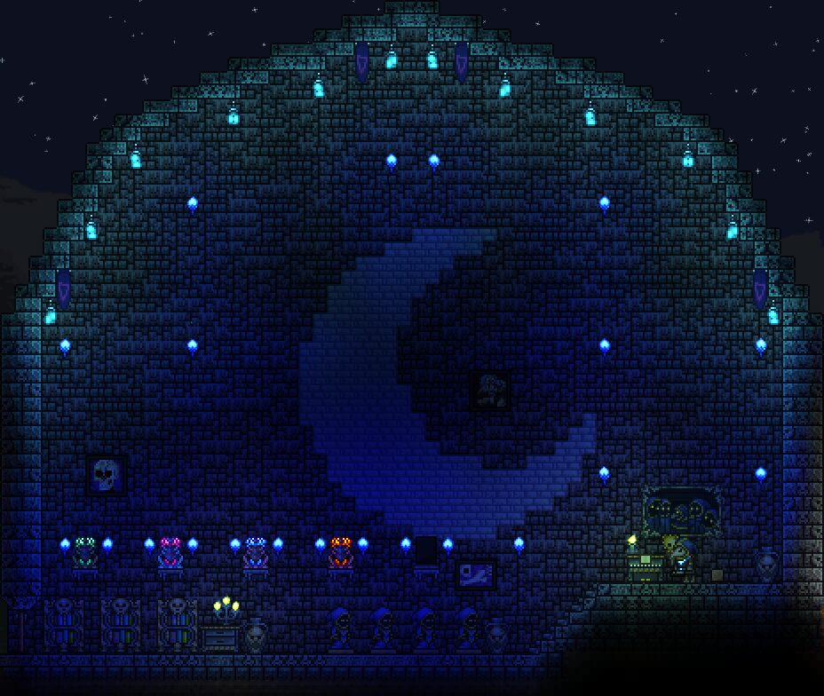 My 6 year old Terraria forever world! — screenshot 2