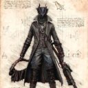 Bloodborne Hunter for Obsidian Armor