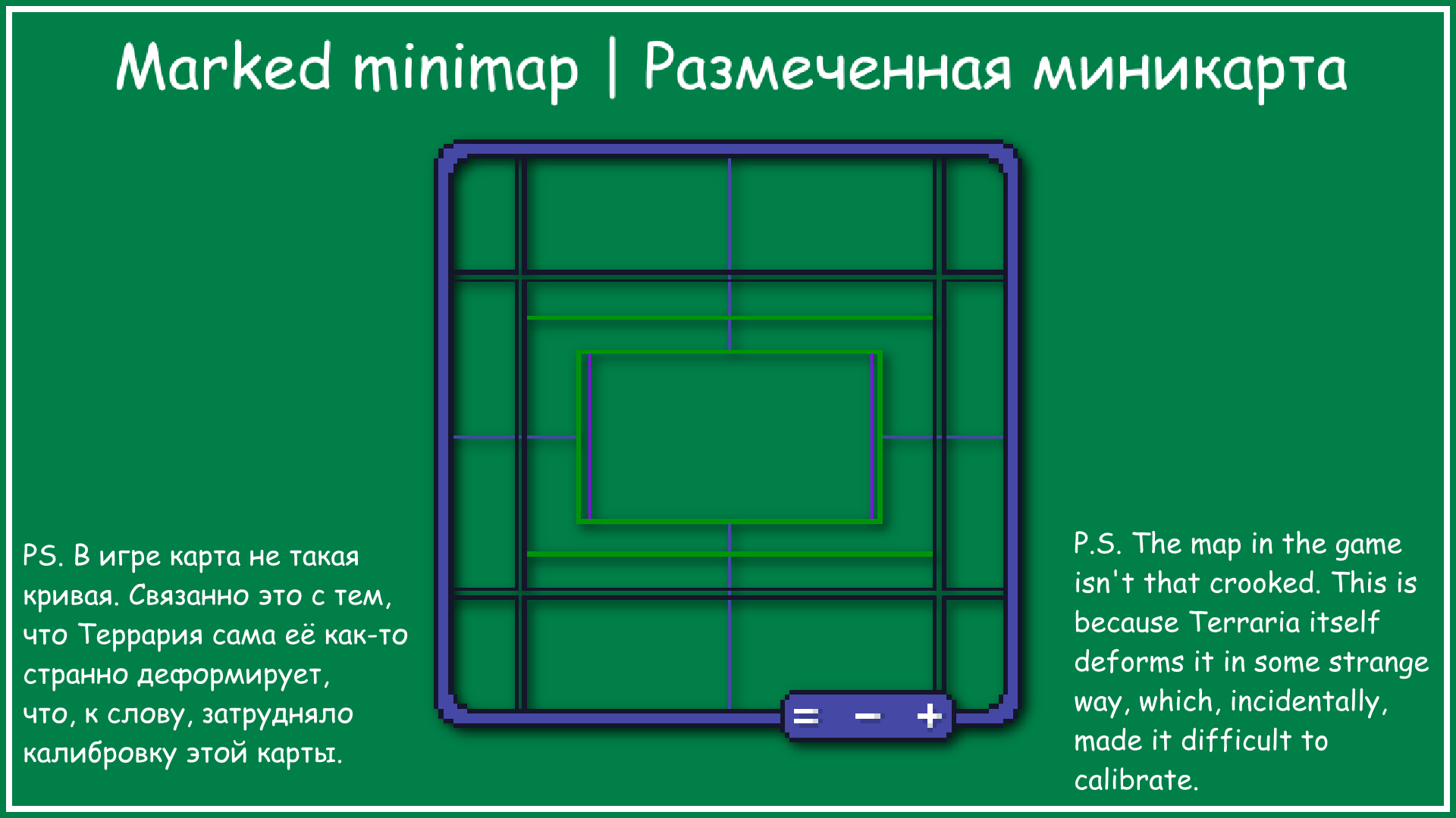 Retro-Minimap with marks — screenshot 1