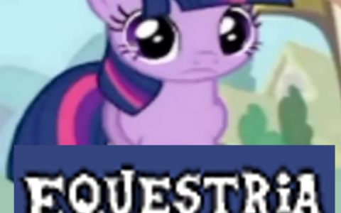 My Little Pony font (Equestria)