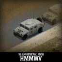 ’92 AM General M998 + M101A3 Cargo trailer