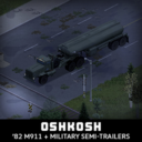’82 Oshkosh M911 + Military Semi-Trailers
