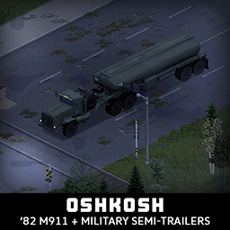 ’82 Oshkosh M911 + Military Semi-Trailers