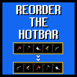 Reorder The Hotbar [B42/41]