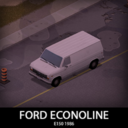 ’86 Ford Econoline E-150 + Pop Culture vans