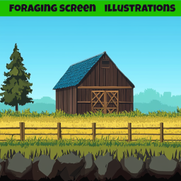Foraging Screen Illustrations