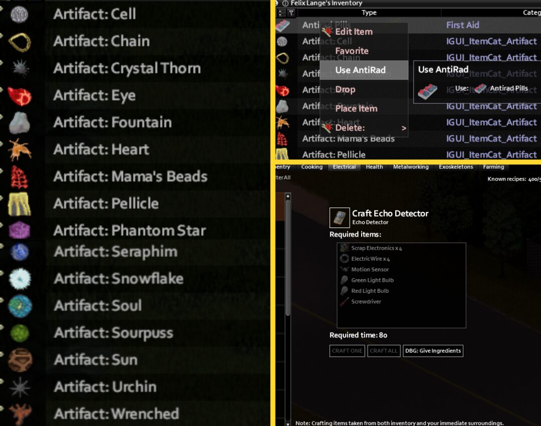 StalkerZ: Radiation and Artifacts — screenshot 3