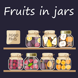 [B42.19] Fruits in jars