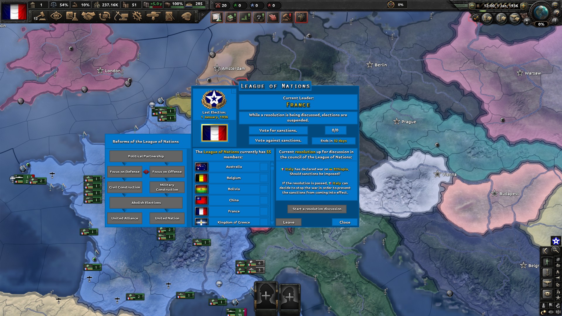 League of Nations — screenshot 1