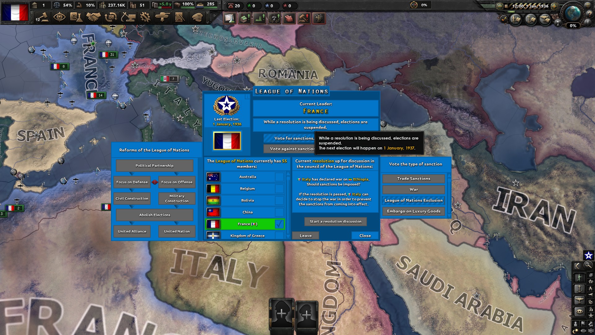League of Nations — screenshot 4