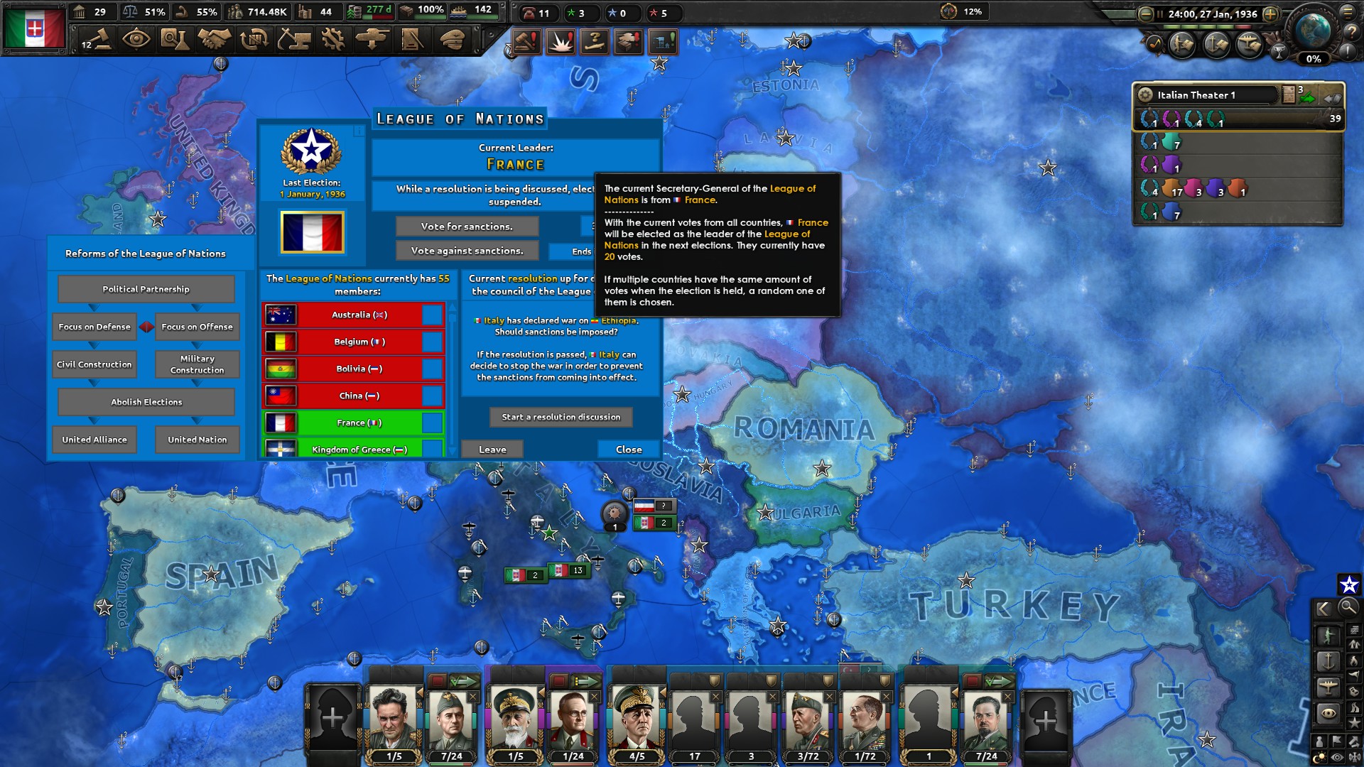 League of Nations — screenshot 3