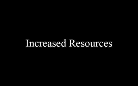 Increased Resources 1.19