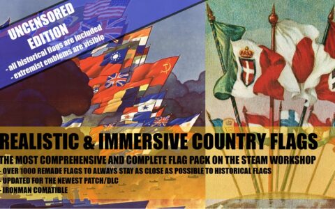 Realistic & Immersive Country Flags