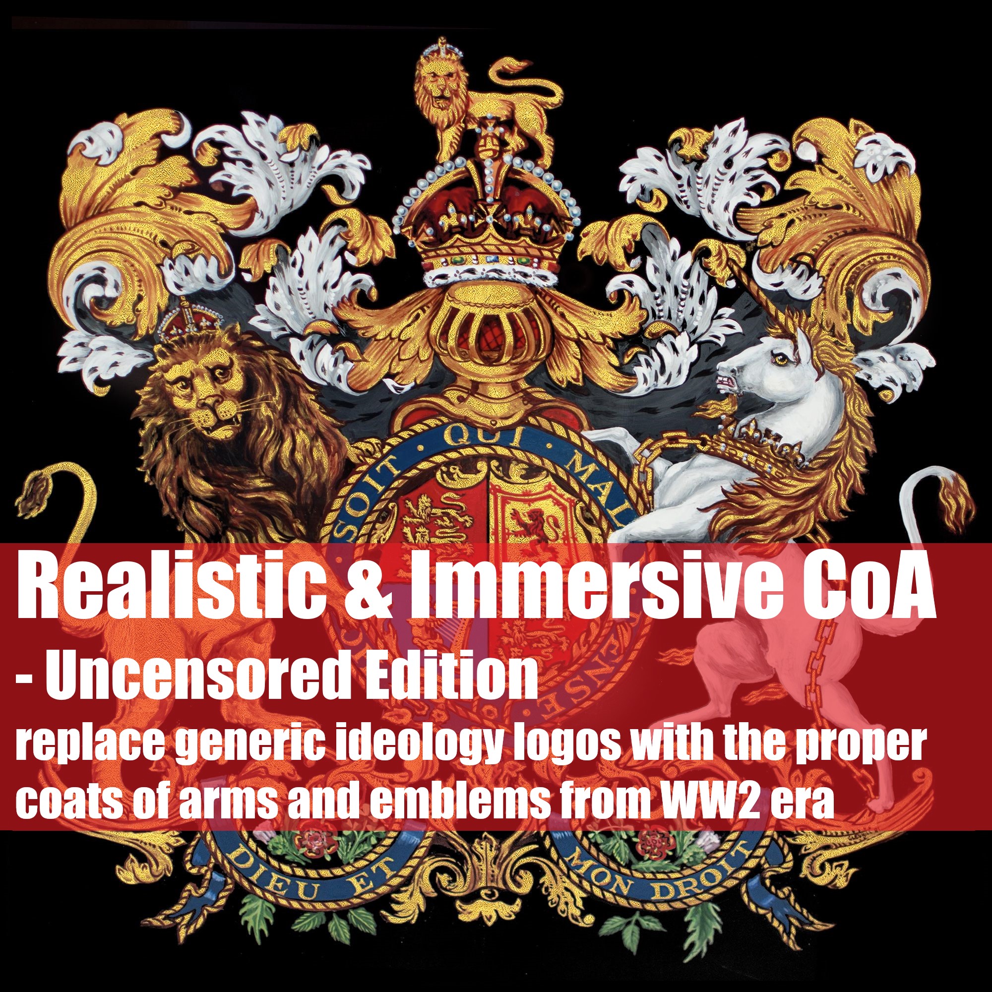 Realistic & Immersive Coats of Arms — screenshot 1