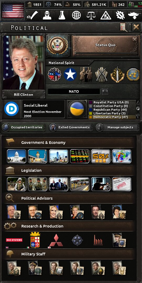 Novum Vexillum — screenshot 2