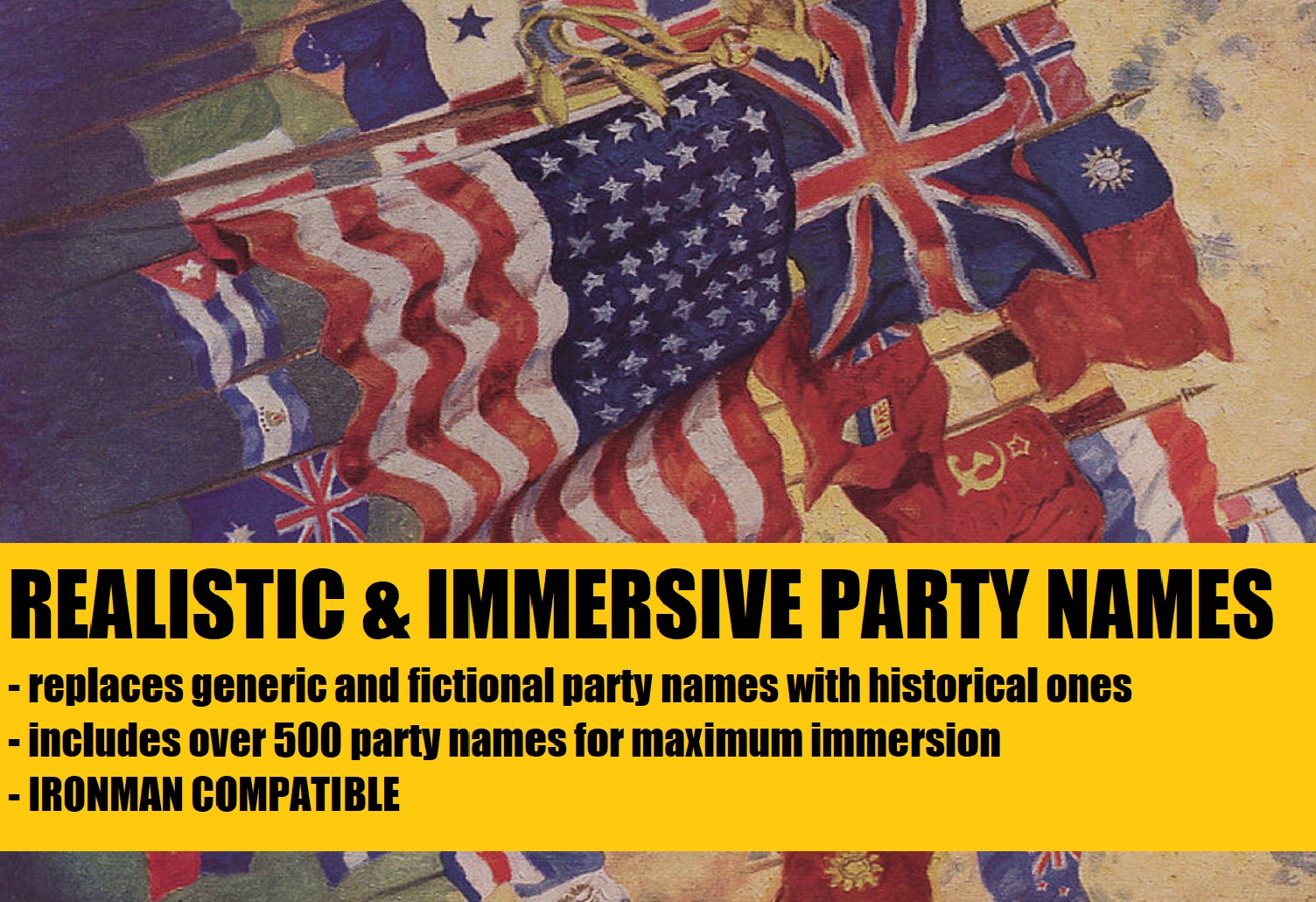 Realistic & Immersive Party Names — screenshot 1