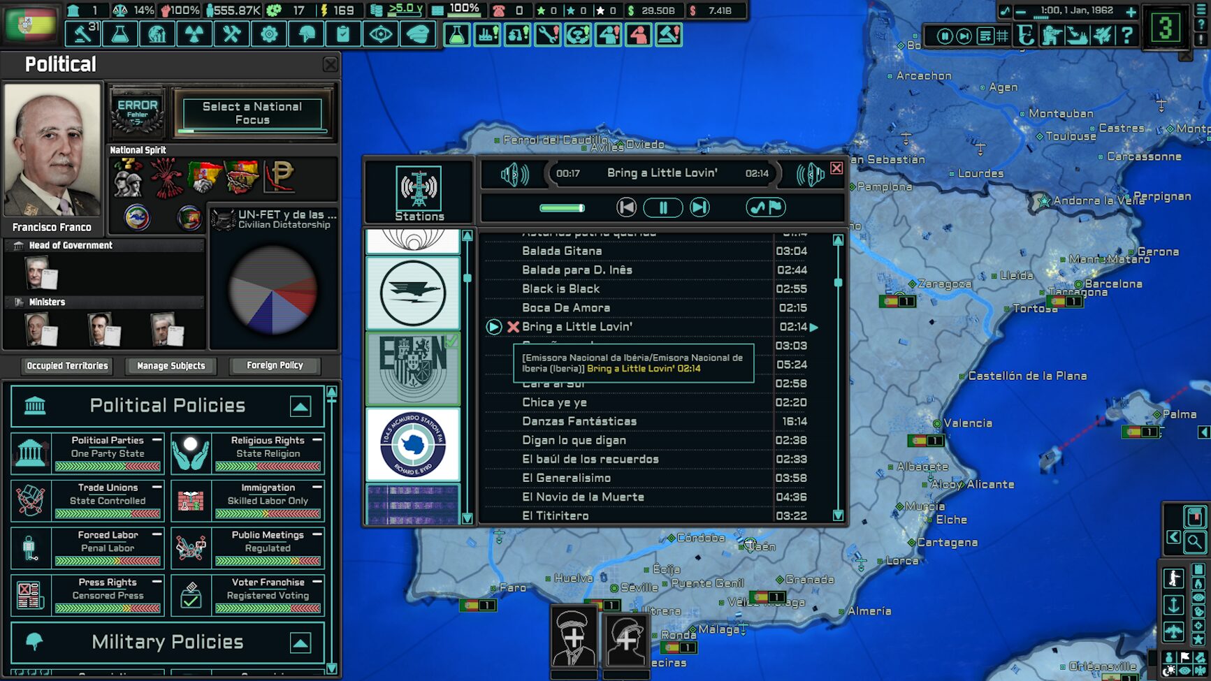Radio TNO: Music of the New Order — screenshot 5