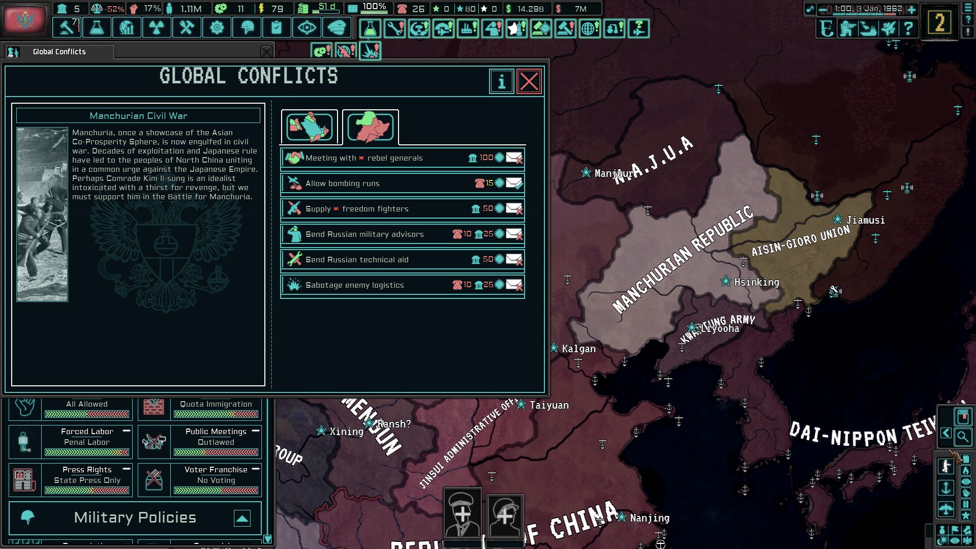 Tsar and Soviets: The New Order Berezniki Submod — screenshot 6