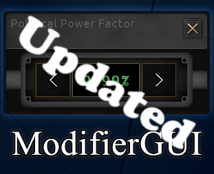 Modifier GUI Updated