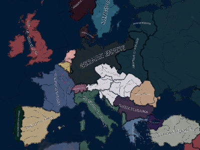 Age of Imperialism Map Colours