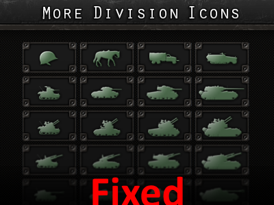 More Division Icons Fixed