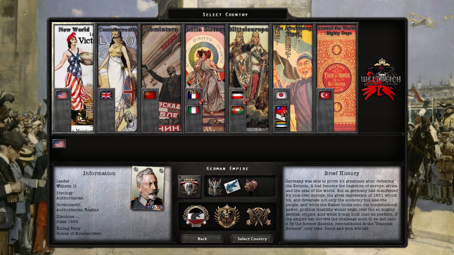 Weltreich – The Age of Weltpolitik — screenshot 2